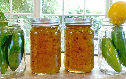 Zesty Jalapeno Lemon Jelly