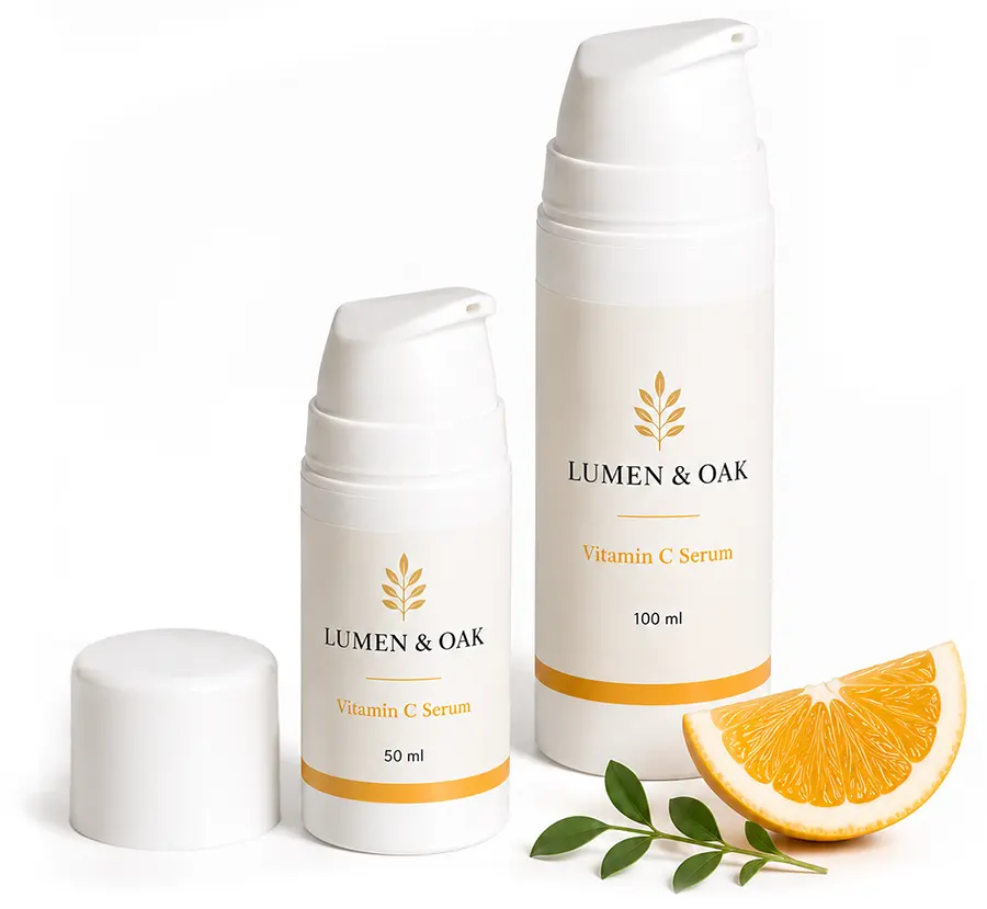 Vitamin C Serum Bottles