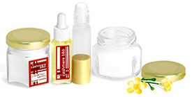 Glass Hotel Amenity Containers
