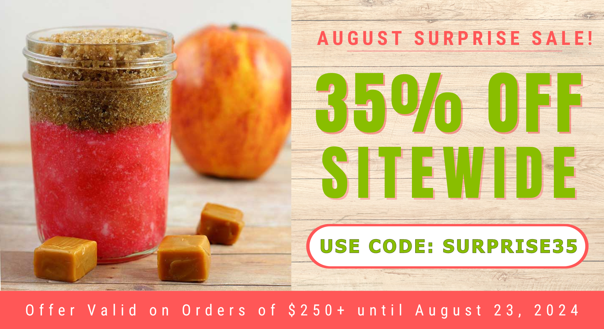 August 2024 Surprise Sale