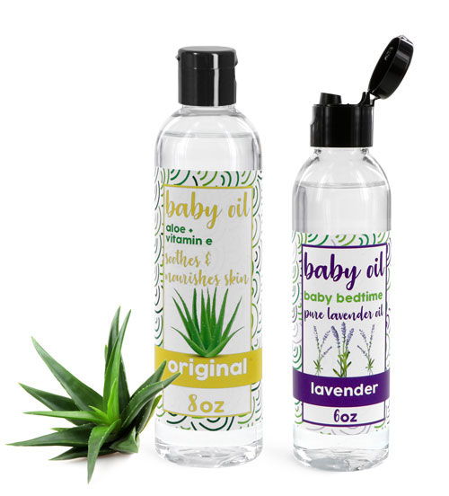 Baby Oil Bottles 