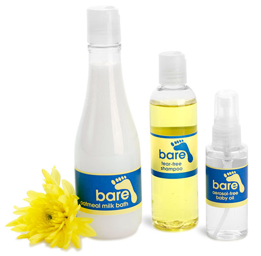 Clear PET Bottles With Natural Disc Top Caps & Sprayers