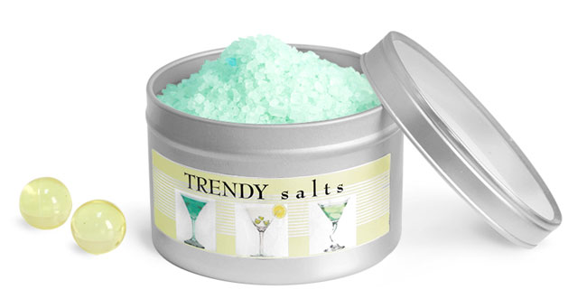 Metal Tins With Clear View Tops