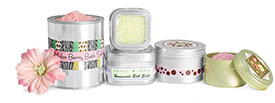Bath Salt Containers