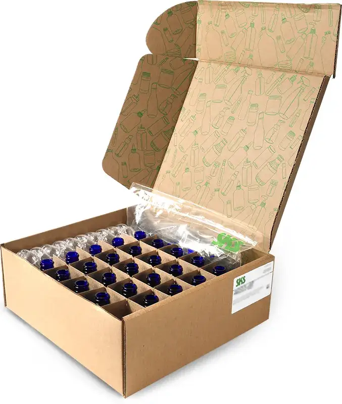 How Does SKS Package Glass Bottle Kits for Shipping?