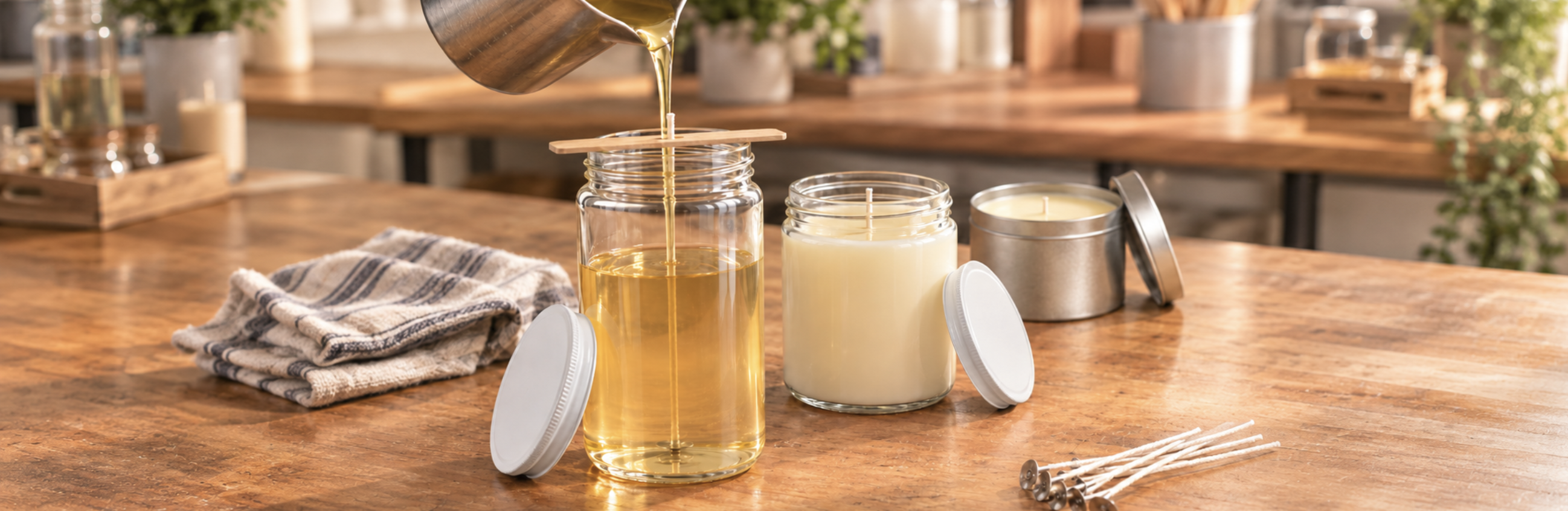 Buyer's Guide: Candle Making Containers & Supplies