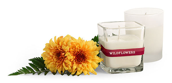 Square and Frosted Candle Jars  