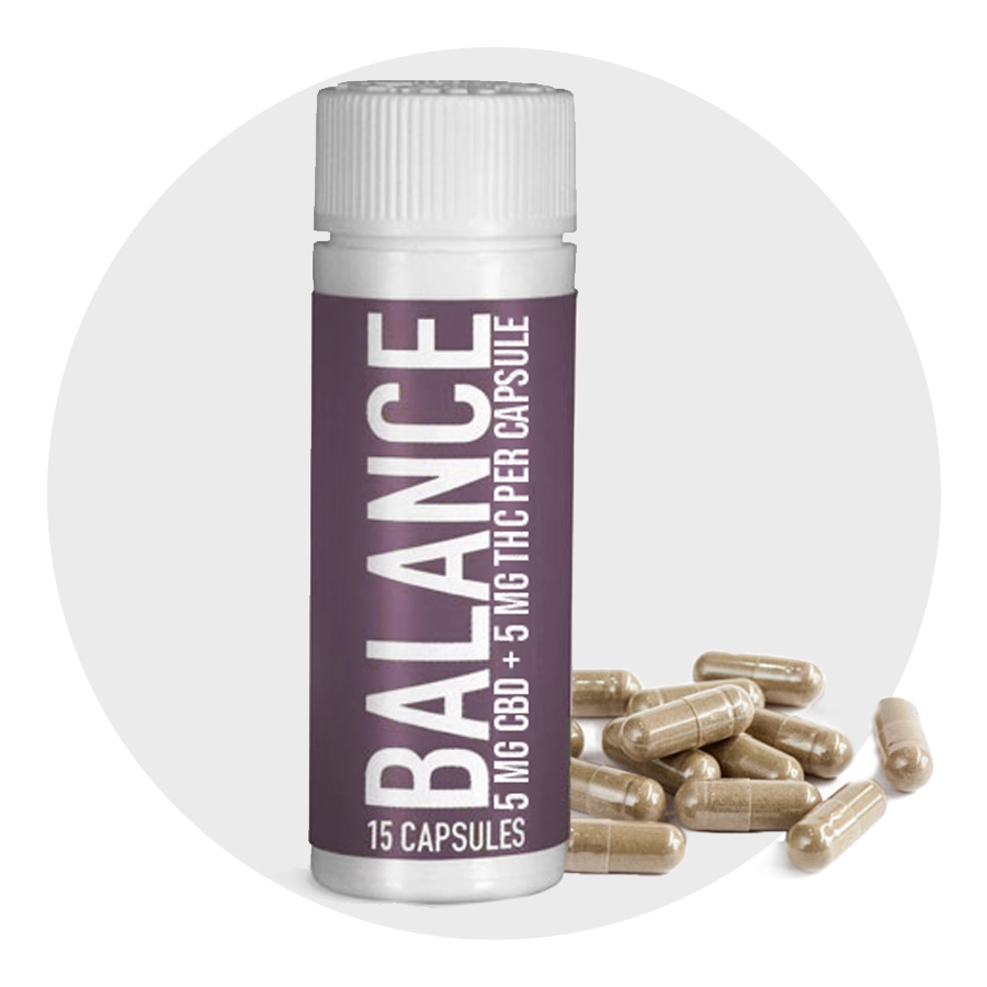 Cannabis Capsule Bottles & Pill Vials