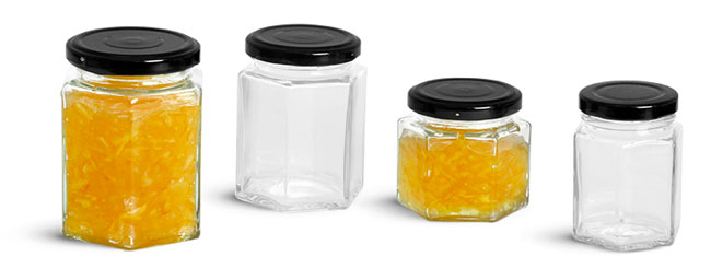 Glass Hex Jars To Organize Your Kitchen