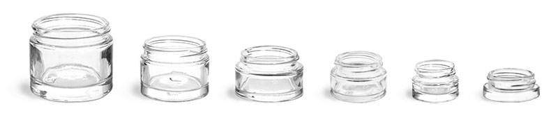 Product Spotlight - Clear Glass Cosmetic Jars