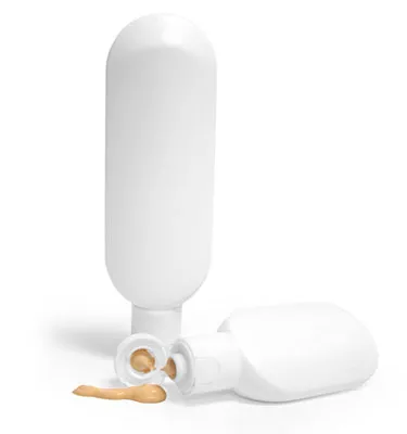 Plastic Liquid Foundation Bottles, Cosmetic Containers