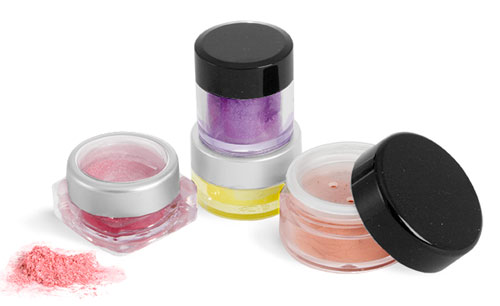 Plastic Eyeshadow Jars 