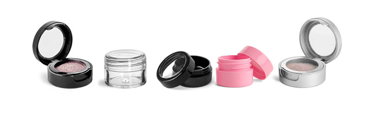 Plastic Cosmetic Jars