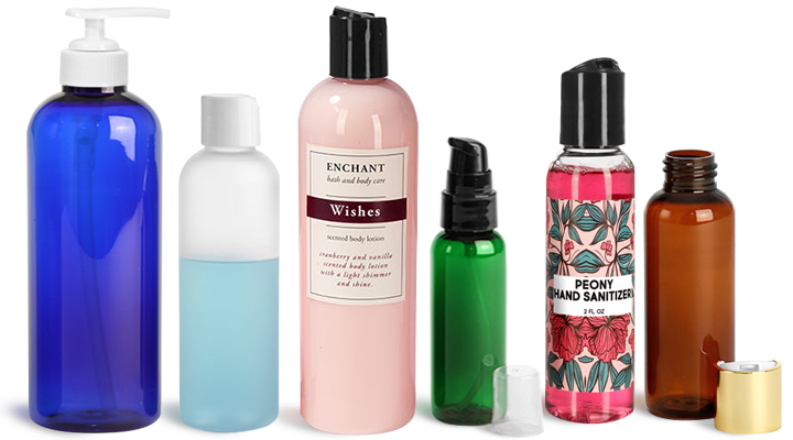 Cosmo Round Bottles for Skin Care Products