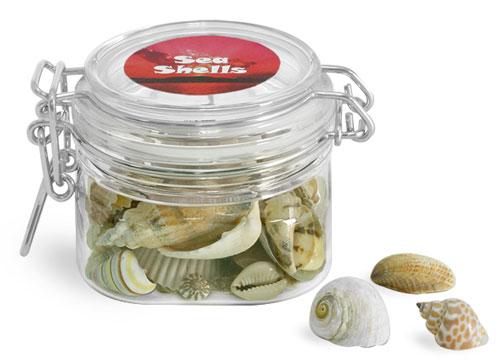 PET Wire Bale Jars To Organize Your Hobby and Craft Supplies