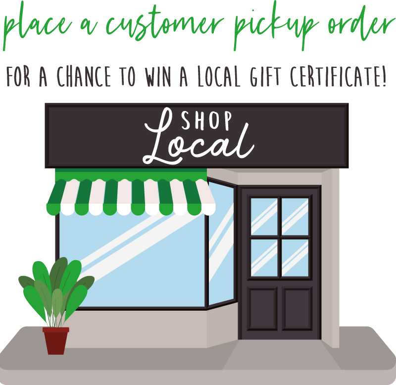 Win A Local Gift Certificate!