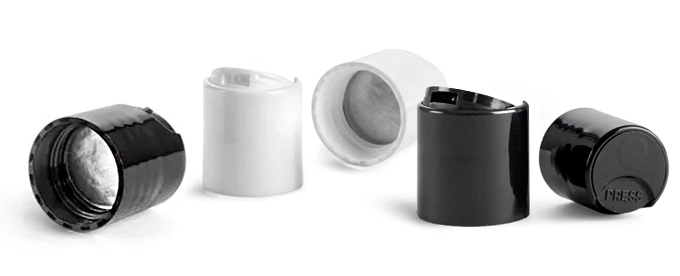 Disc Top Caps For Bath & Body Care Packaging