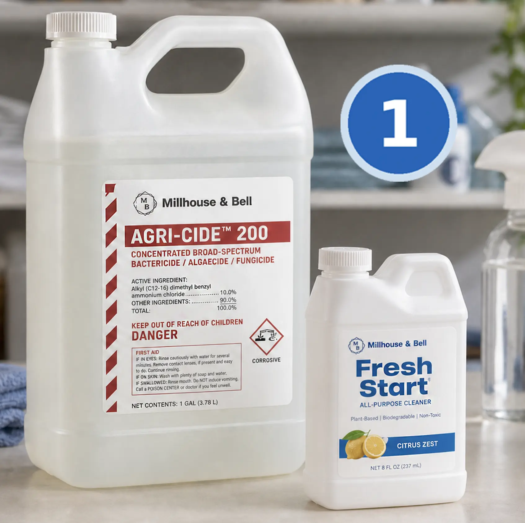F-Style HDPE Jugs