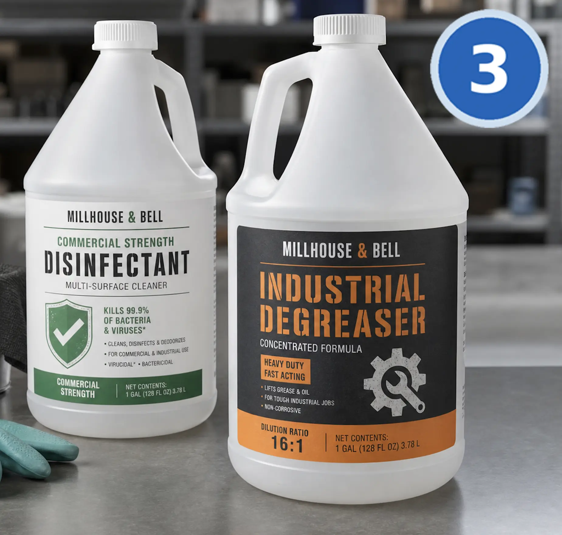 Foam Induction Lined HDPE Jugs