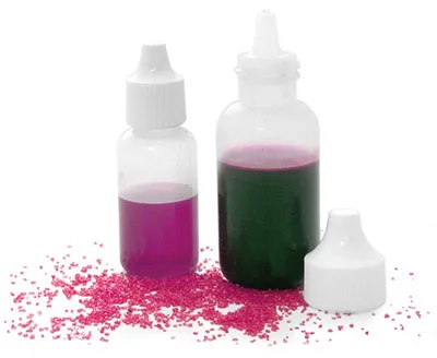 Food Coloring Bottles, Candy & Baking Ingredient Containers