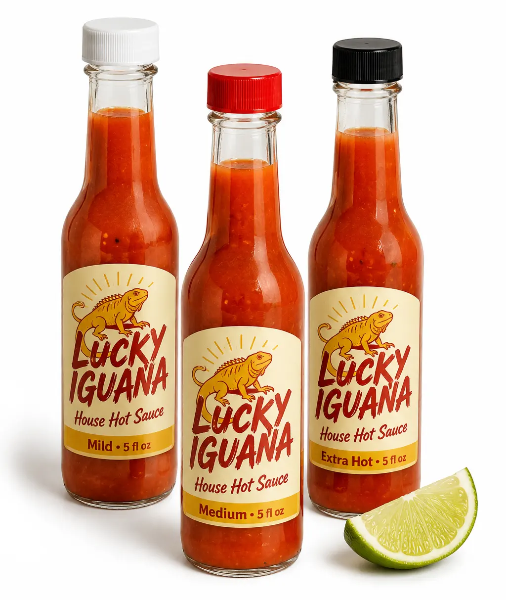 Glass Bottles for Hot Sauce