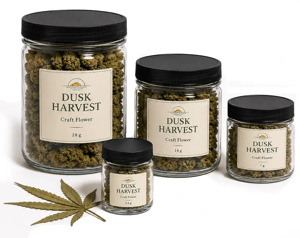 Glass Dispensary Jars