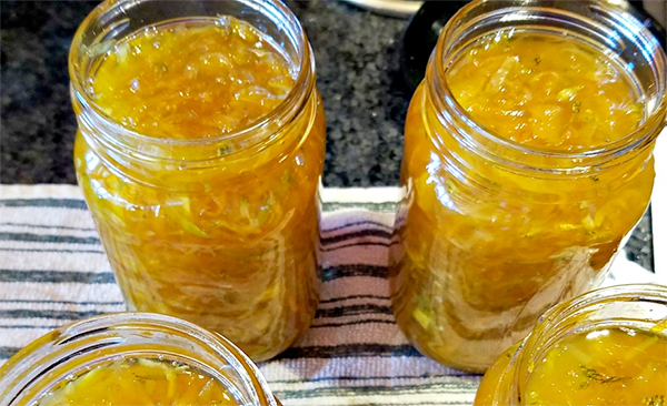 DIY - Recipes For Canning Zucchini in Glass Canning Jars