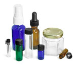 Glass Sample Size Containers