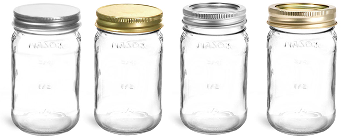 Product Spotlight - Clear Glass Mason Jars