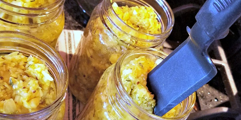 Zucchini Garlic Dill Relish