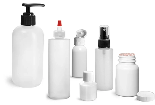 HDPE Plastic Bottles