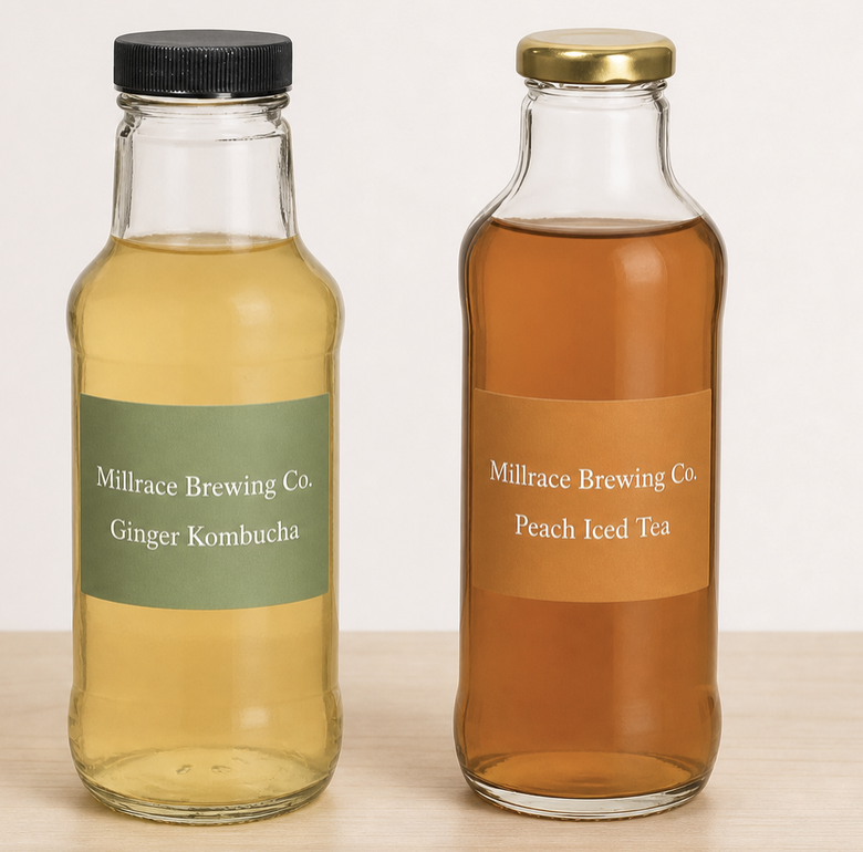 Glass Beverage Bottles