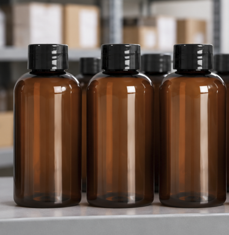 Storing Empty Bottles on a Shelf