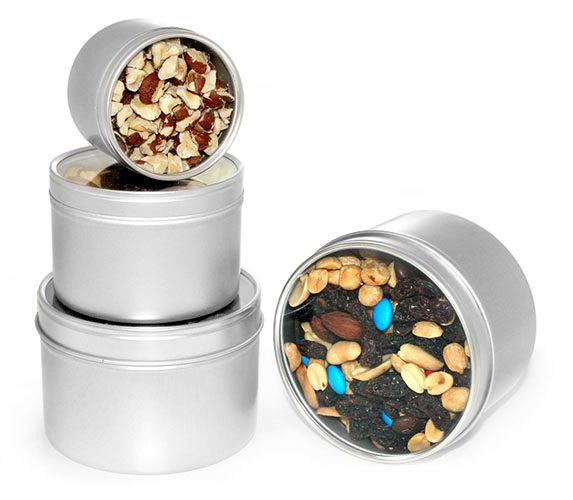 Round Metal Tins To Organize Your Kitchen