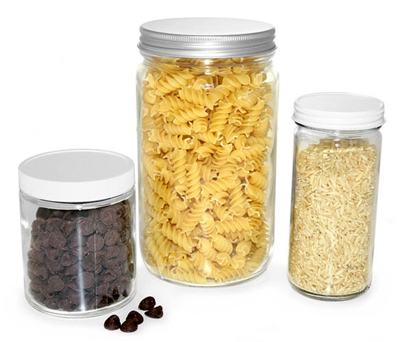 Clear Glass Jars To Organize Your Kitchen