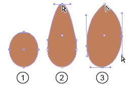 Step 3: Draw the Almonds