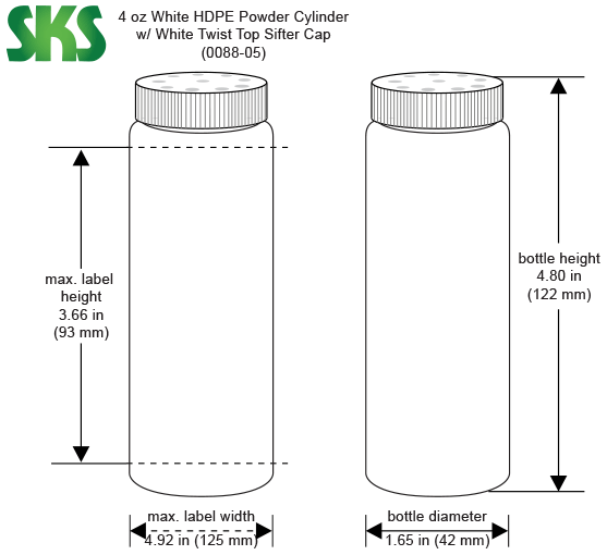 Product Spotlight - Powder Sifters from SKS Bottle & Packaging