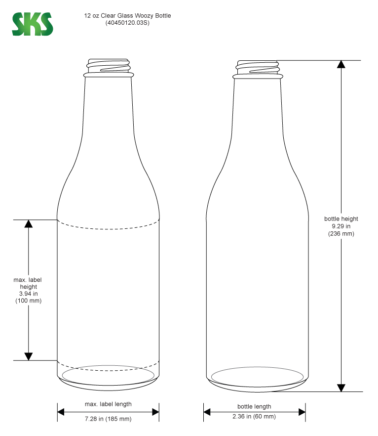 Woozy Bottles Empty 12.7 Oz Complete Sets of Premium Commercial Grade Clear  Glass Dasher Woozy Bottl…See more Woozy Bottles Empty 12.7 Oz Complete