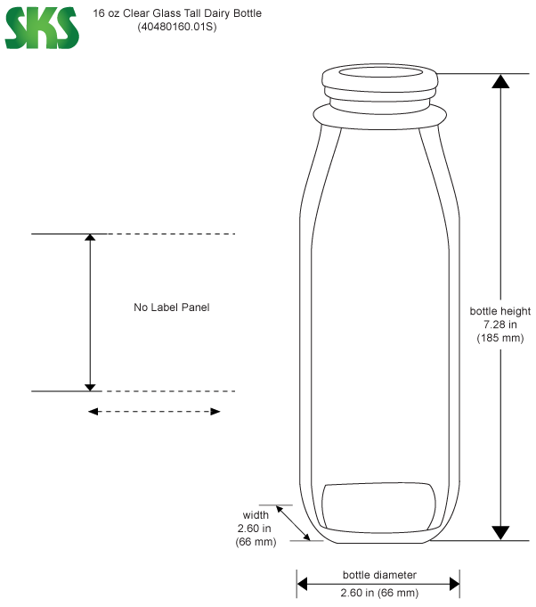Tamper-Proof Lid for 48MM Glass Milk Bottles – Kitchentoolz
