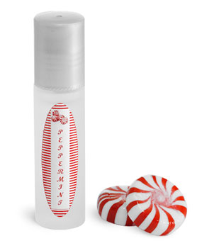 Frosted Glass Lip Balm Roll On Containers