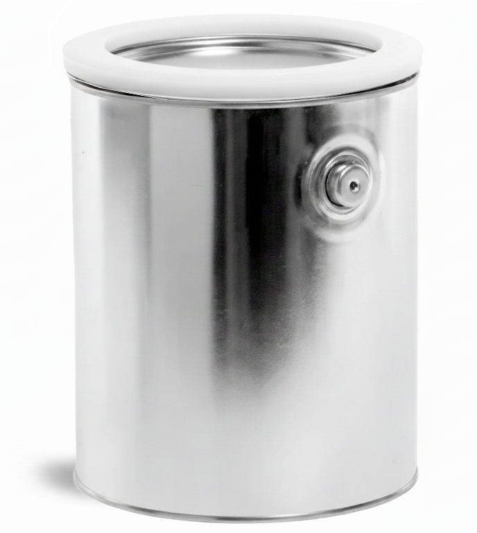  Natural HDPE Locking Rings For Metal Paint Cans 