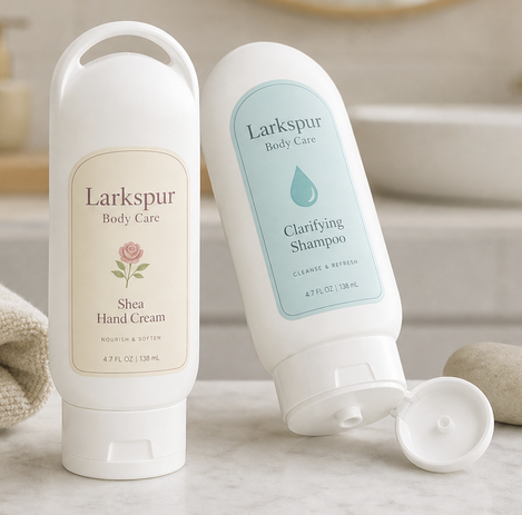 HDPE Lotion Oval Snap Top Cap