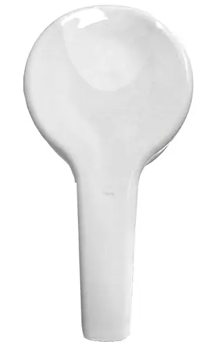 28/410, 7 11/16 Tube Smooth White Lotion Pumps w/ Lock Down Feature