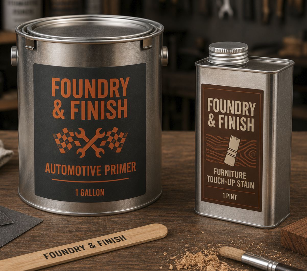 Metal Paint Can Application
