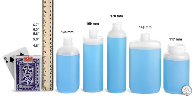 SKS Bottle & Packaging - Size Comparison Info