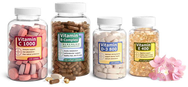 Clear PET Pharmaceutical Bottles