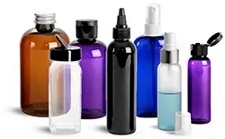 Types of Plastic Bottles Offered