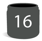 16 oz Glass Jars, 32 oz Glass Jars