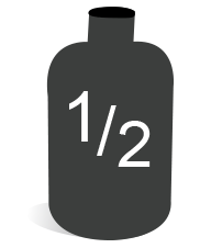 Small Glass Bottles, 1/2 oz & 15 ml Glass Bottles