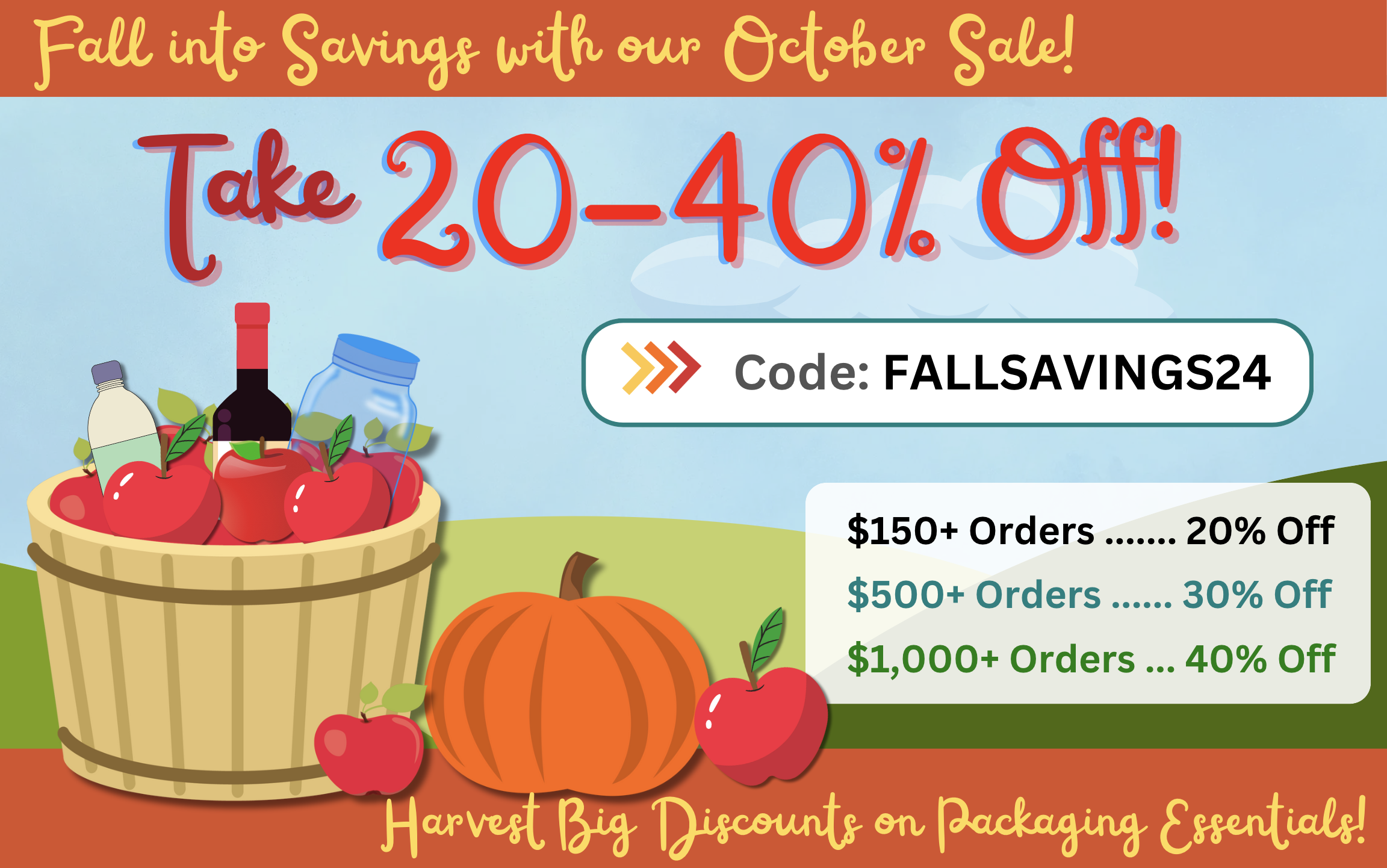 Fall Harvest Sale